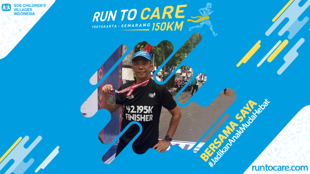 Fernando Berlari 150 KM Demi 2.200 Anak Negeri