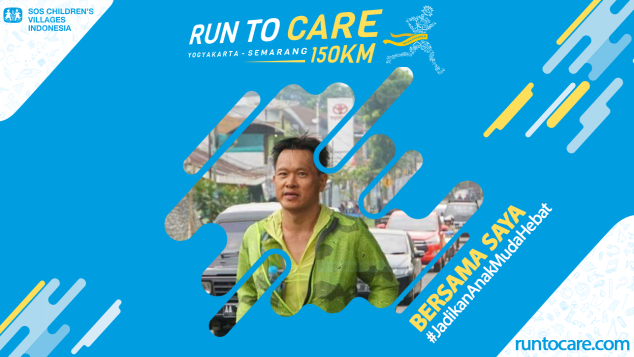 Noor Berlari 150 KM Demi 2.200 Anak Negeri