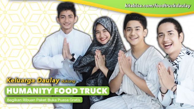 Keluarga Daulay Dukung Humanity Food Truck