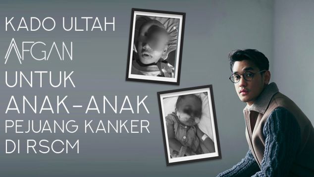 Ulang tahun Afgan untuk "giving to Kiara"