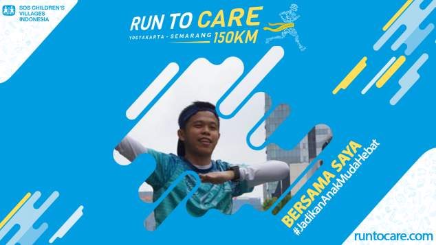 Noviandy Berlari 150 KM Demi 2.200 Anak Negeri