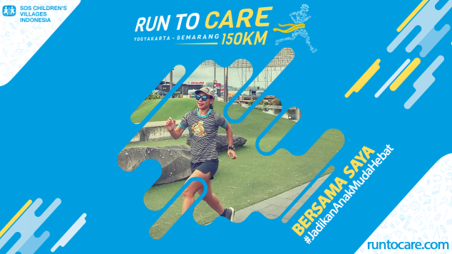 Reni Berlari 150 KM Demi 2.200 Anak Negeri