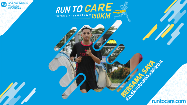 Andi Berlari 150 KM Demi 2.200 Anak Negeri