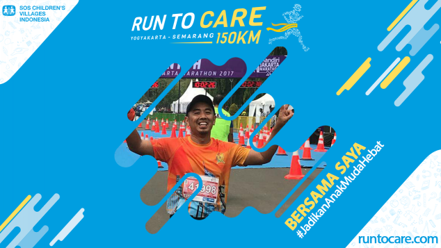 Ari Berlari 150 KM Demi 2.200 Anak Negeri