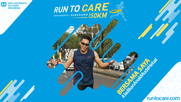 Wiko Putra Berlari 150 KM Demi 2.200 Anak Negeri