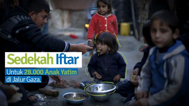 Hidangan Ramadhan Bagi 28.000 Yatim Palestina