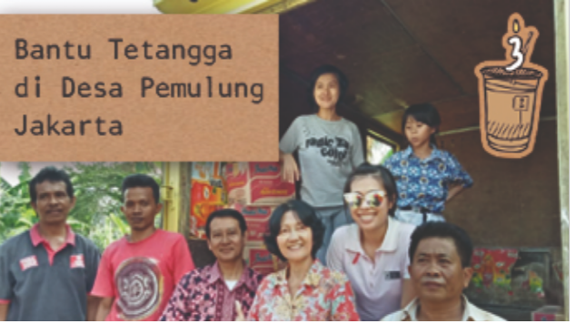 Bantu Tetangga di Desa Pemulung Jakarta