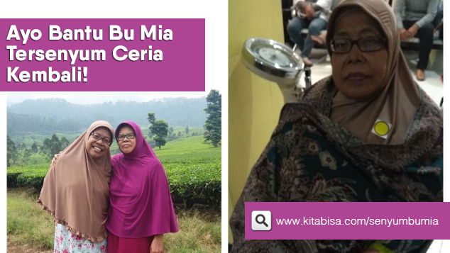 Bantu Kembalikan Senyum Ceria Bu Mia