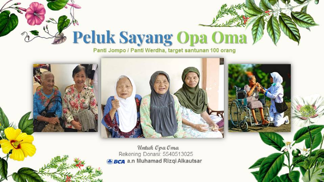 Santunan Opa Oma #HappyOpaOma