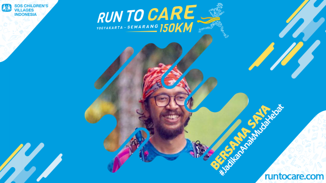 Diar Sinadhi Berlari 150 KM Demi 2.200 Anak Negeri