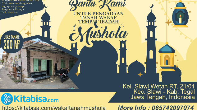 Pengadaan Wakaf Tanah Tempat Ibadah (Mushola)