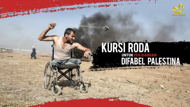 Kursi Roda untuk Keluarga Syuhada di Palestina