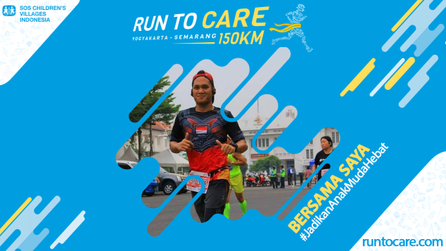 Dwiki Berlari 150 KM Demi 2.200 Anak Negeri