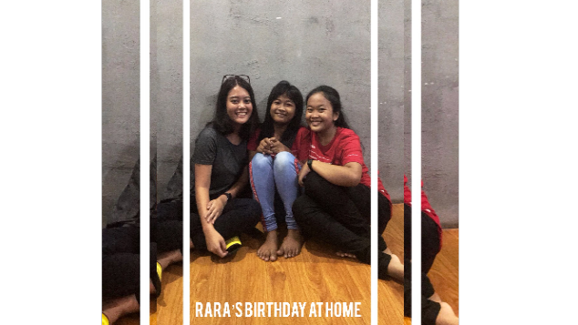 Ulangtahun bersama anak-anak HOME