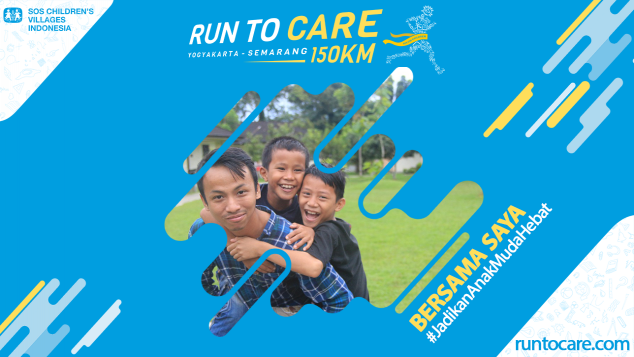 Angga Dukung Lari 150 KM Demi Anak Negeri