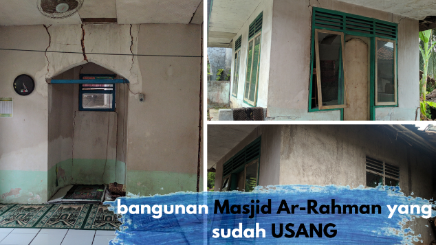 Membangun Kembali Masjid Ar-Rahman yg sudah USANG