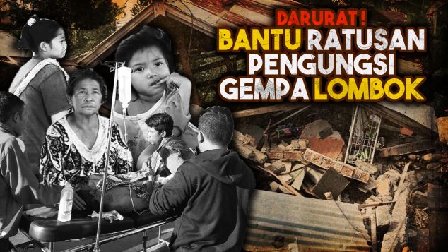 Berbagi untuk Korban Gempa di Lombok