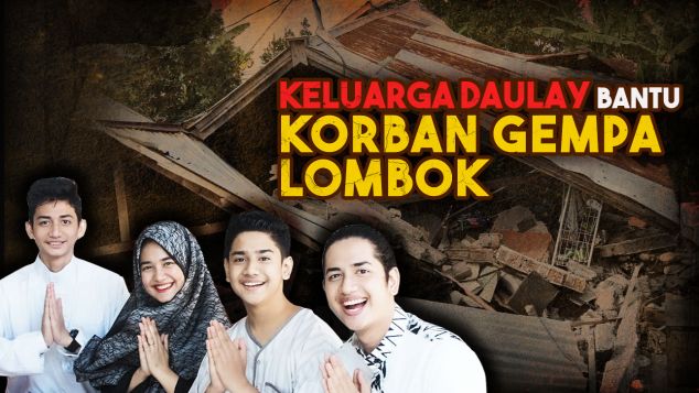 Daulay Brothers Bantu Korban Gempa Lombok