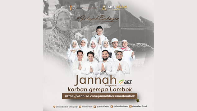 Jannah Bersama Korban Gempa Lombok