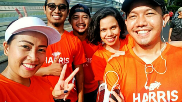 HARRIS Running Team berlari untuk Pendidikan