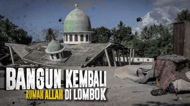 Bangun Kembali Masjid di Lombok