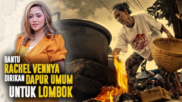 Dapur Umum Rachel Vennya Untuk Lombok