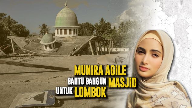 Mira Bantu Bangun Masjid Untuk Lombok