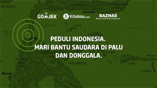 Bersama Bantu Korban Gempa Donggala & Tsunami Palu