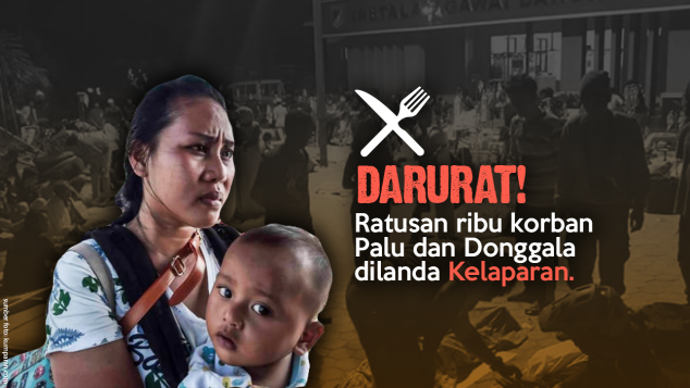 Dapur Umum Untuk Korban Gempa & Tsunami Sulteng