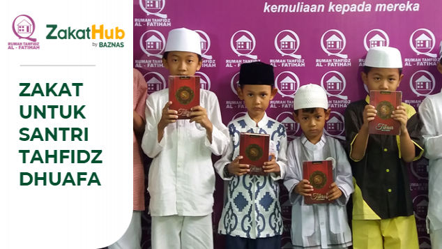 Zakat untuk Santri Dhuafa Rumah Tahfidz Al-Fatihah