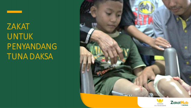 Zakat Untuk Penyandang Tuna Daksa