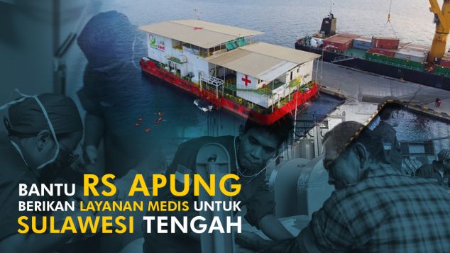 RS Apung Beri Layanan Medis untuk Sulawesi Tengah