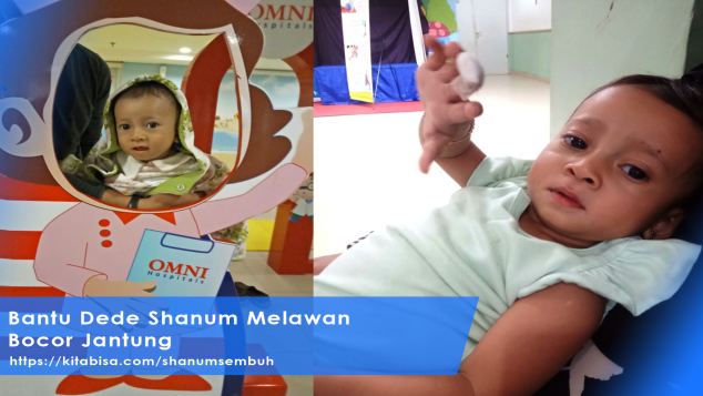 Bantu Dede Shanum Melawan Bocor Jantung