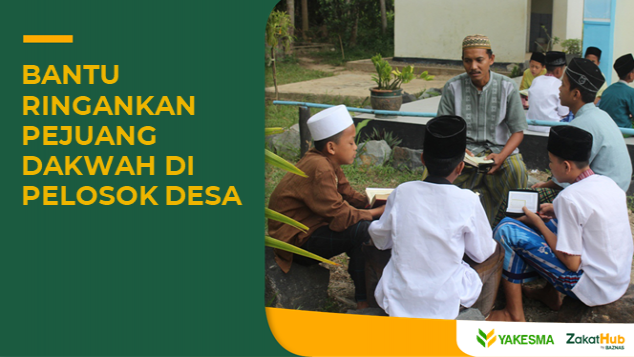 Zakat untuk Guru Mengaji dan Dai Pelosok Desa