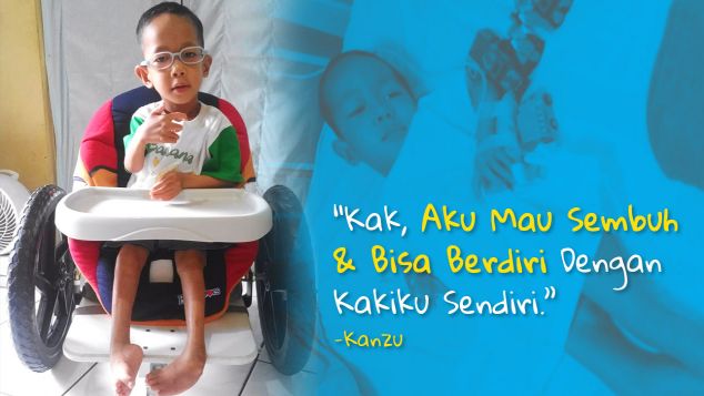 Bantu Kanzu! Anak 4 Tahun Melawan Bruck Syndrome