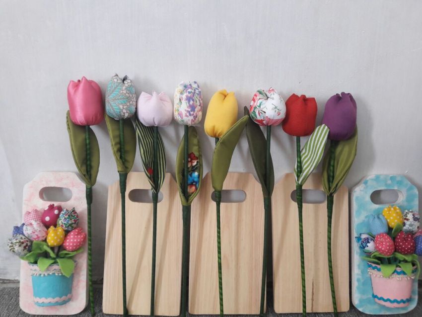 Contoh hasil kerajinan tangan Ibu Eka