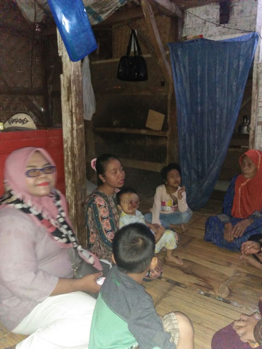 Perwakilan saat di rumah Bayi Maulana
