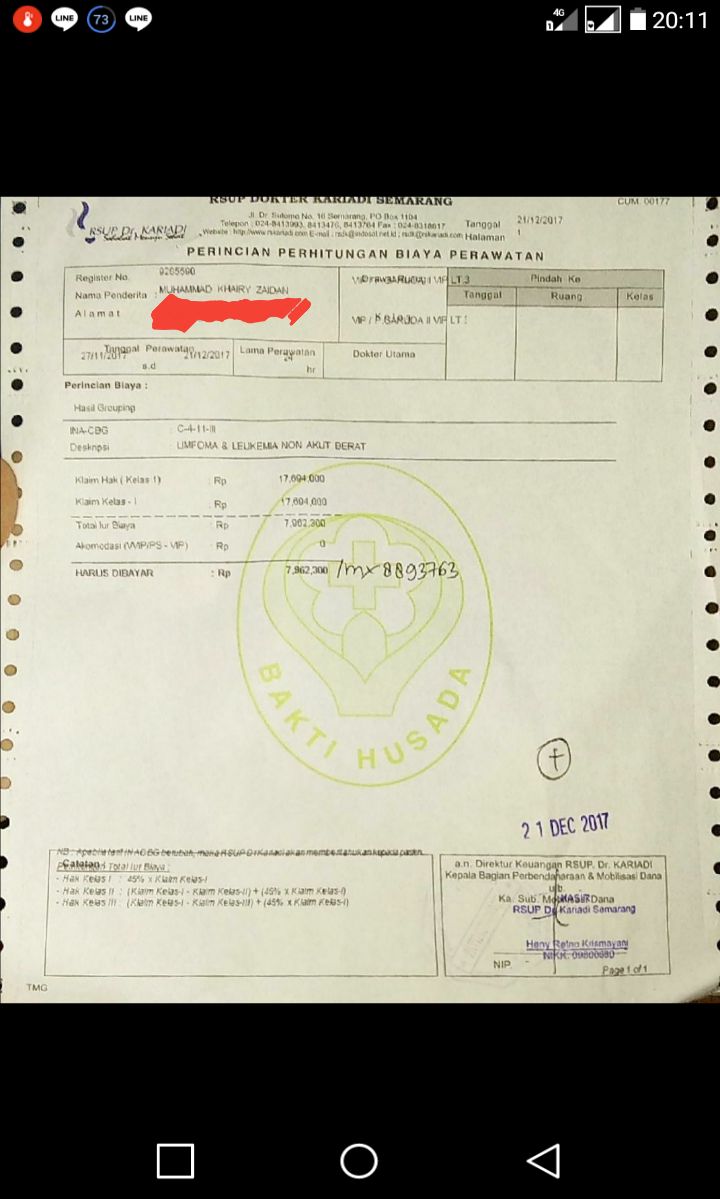 bpjs tumor operasi Penyakit Langka dari Zaidan Bantu  Pulih Leukemia  Kitabisa!